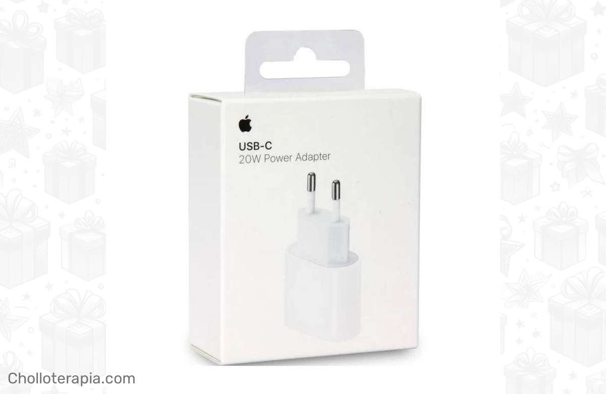 Descuento brutal en APPLE Cargador ORIGINAL Adaptador de corriente USB-C 20W: ¡No te quedes sin el tuyo!