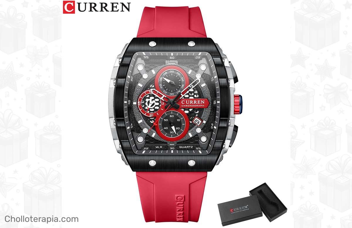 Descuento brutal en relojes deportivos CURREN, ¡Aprovecha ya!