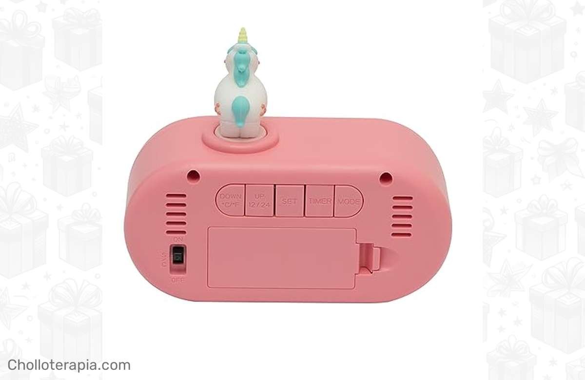 Despierta con magia y ponle brillo a tus mañanas con el despertador Unicorn Pink de Mr.Wonderful ¡Aprovecha esta oferta mágica y añade un toque de fantasía a tu día!