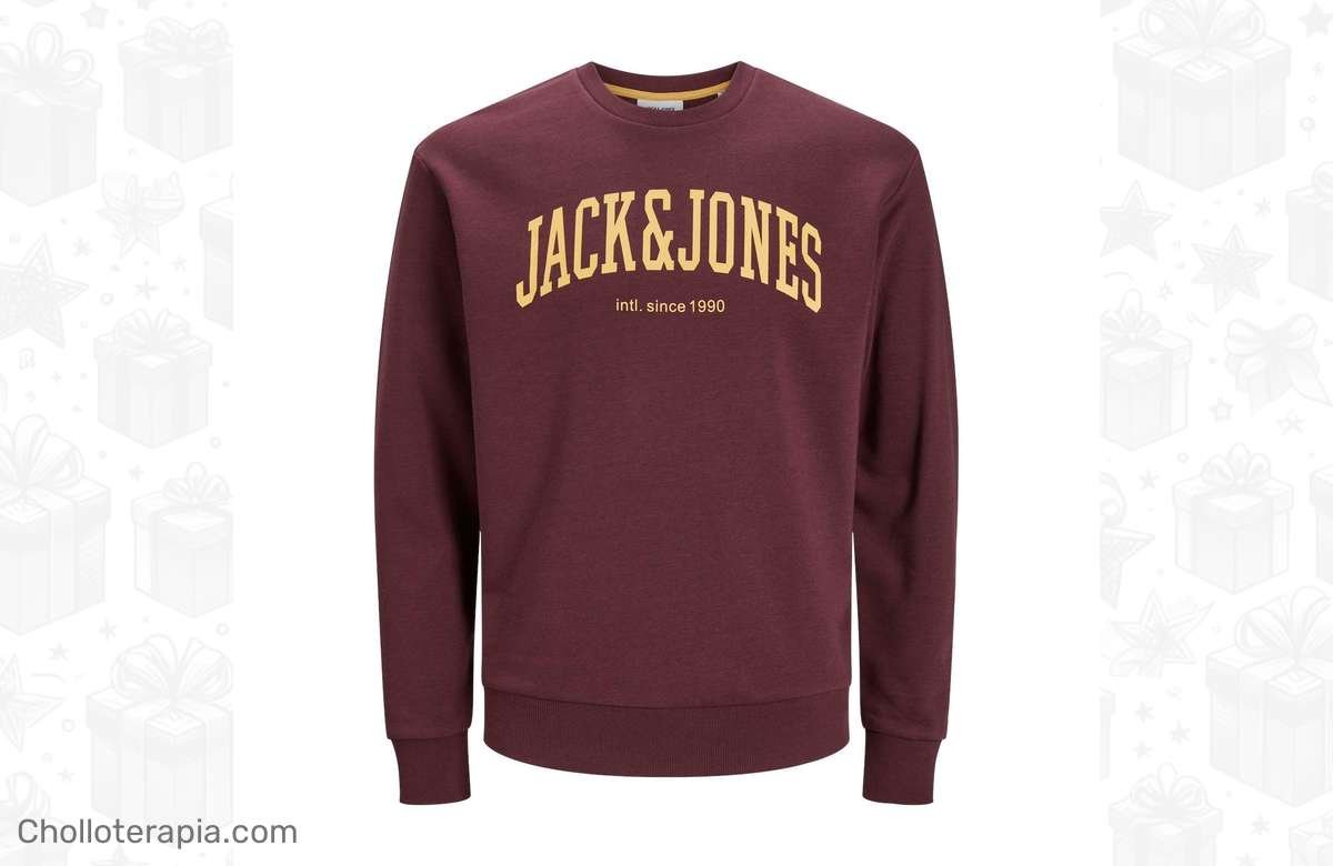 La sudadera Jack & Jones que todos quieren este invierno ¡Aprovecha el descuento!