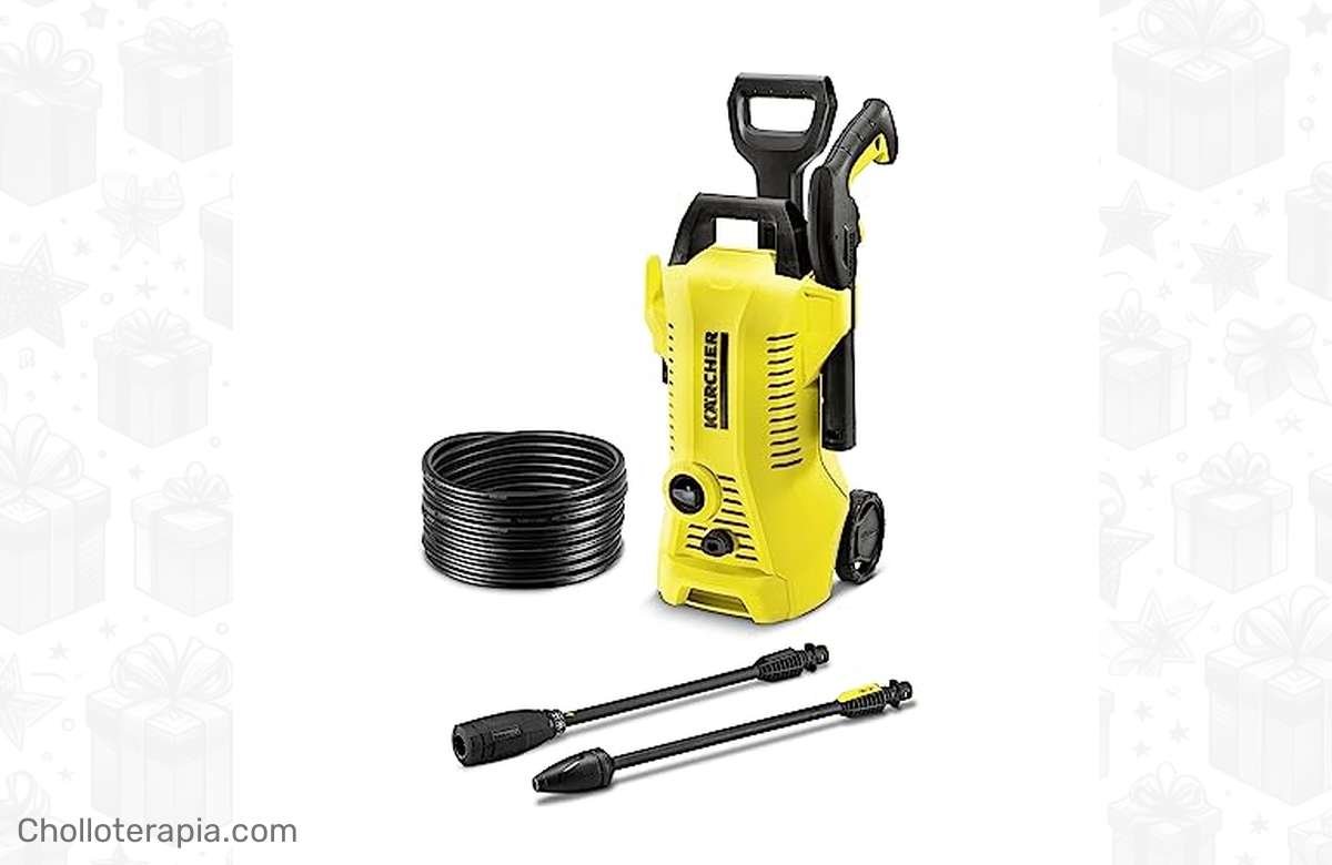 Limpia tu hogar como un pro con la hidrolimpiadora Kärcher K 2, ¡no te quedes sin ella!