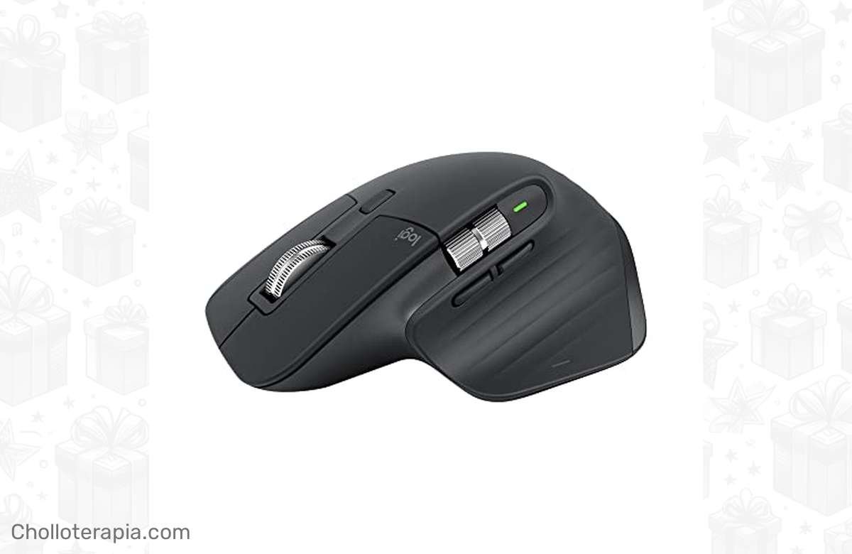 No te pierdas esta oferta: Logitech MX Master 3S con desplazamiento rápido y clics silenciosos.