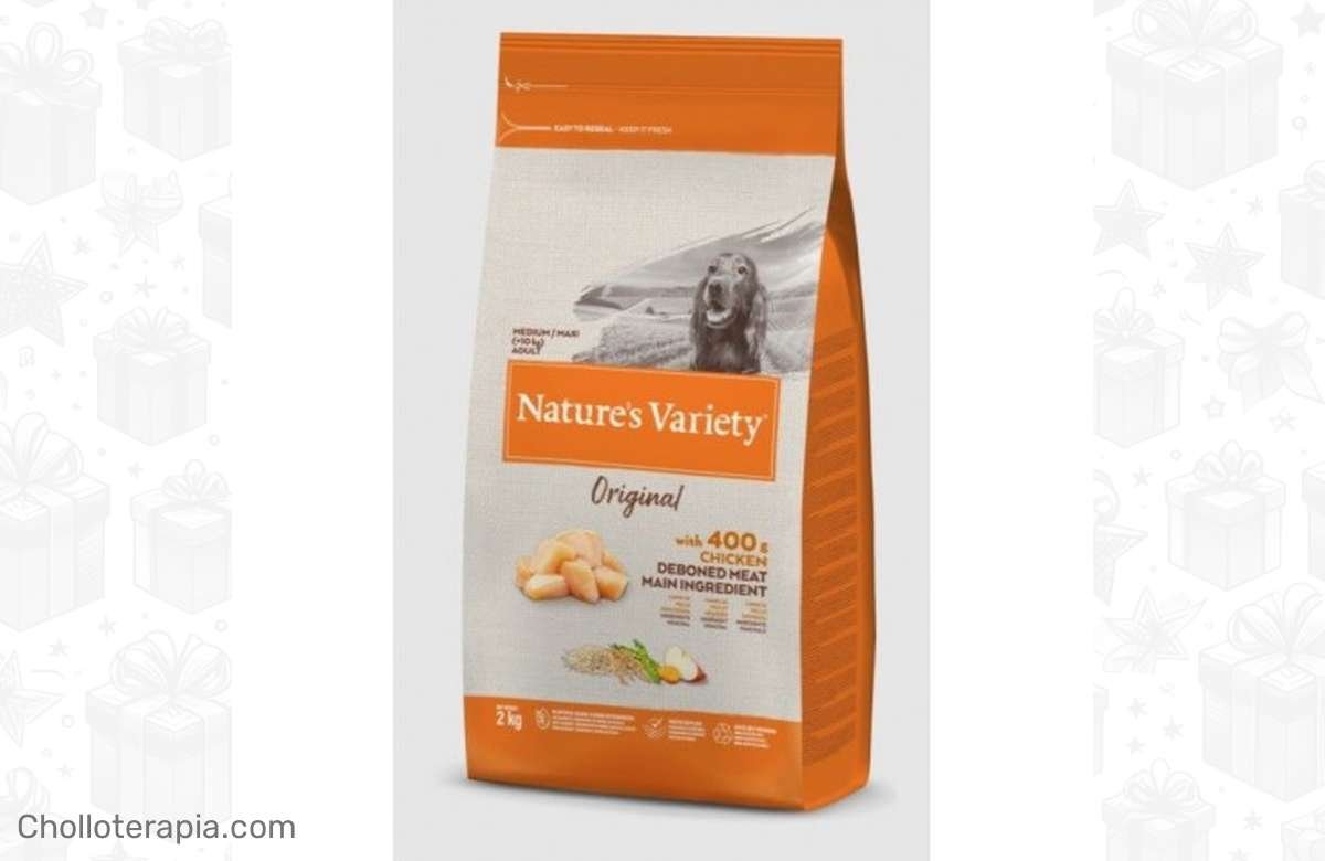 No te pierdas esta súper oferta: Nature’s Variety Original con Pollo y Arroz Integral Medium/Maxi Adult 10 Kg en oferta especial