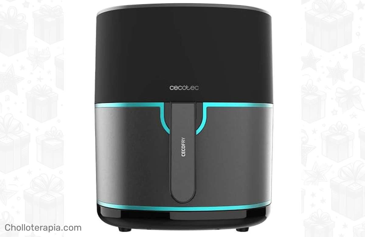 No te quedes sin tu Freidora de Aire sin Aceite de 6.5L con tecnología PerfectCook y 12 modos de cocinado, ¡corre que vuelan!