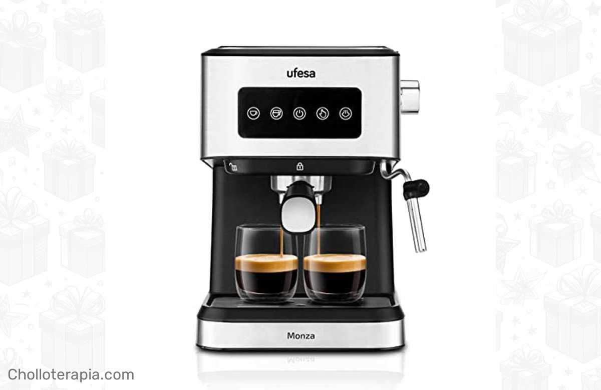 Oferta increíble: ¡Cafetera Ufesa Monza de 20 bares a precio de ganga!