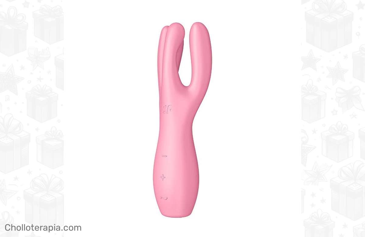 Satisfacción sin límites: ¡Consigue ya el Vibrador Satisfyer Threesome 3 Pink a un precio increíble!