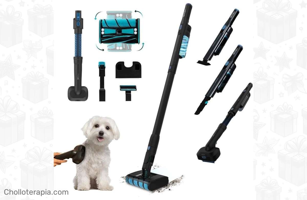 ¡Adiós pelos de mascotas con Cecotec Scoba 2100 Twice Animal!