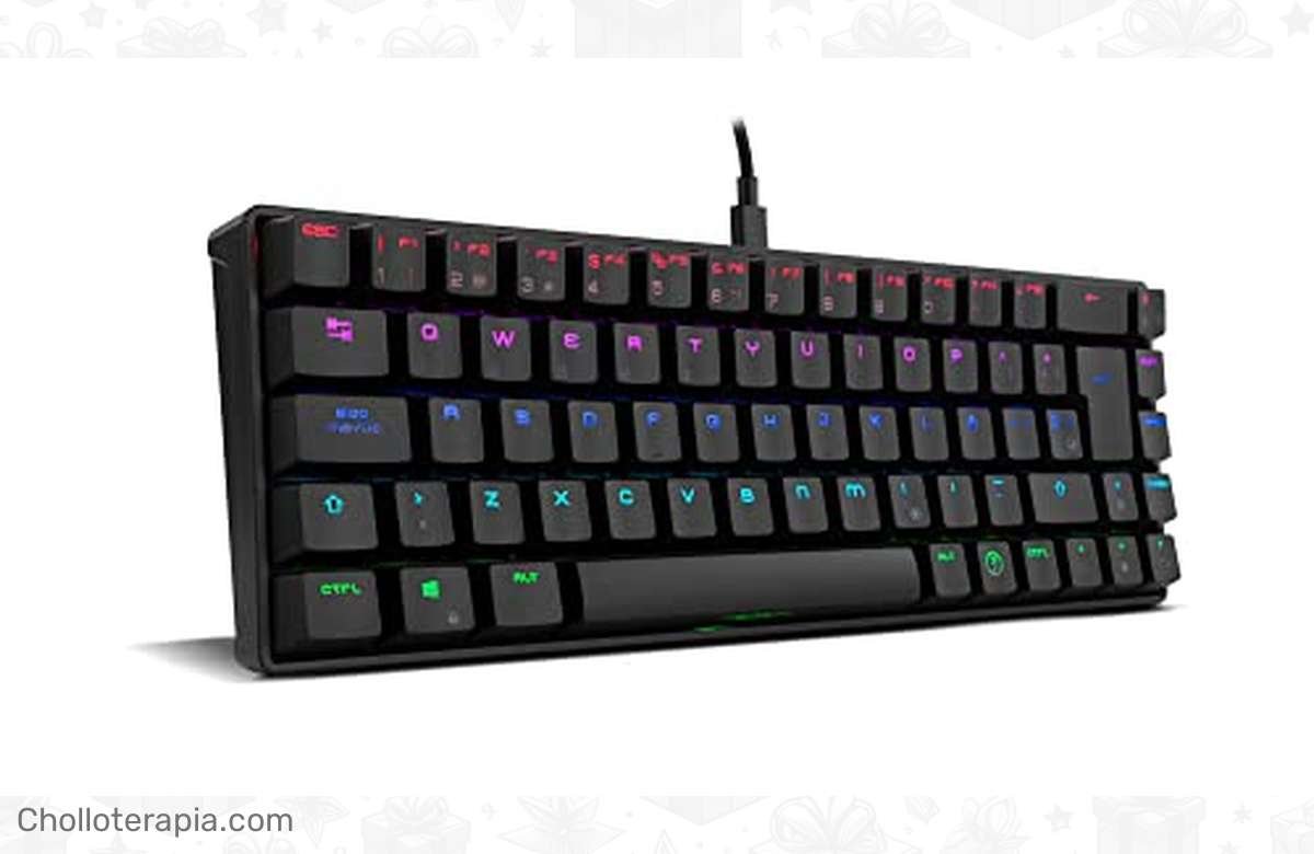 ¡Ahorra en Grande! Mini Teclado Gaming Ozone con Bluetooth e Iluminación RGB: ¡Ofertón Exclusivo!