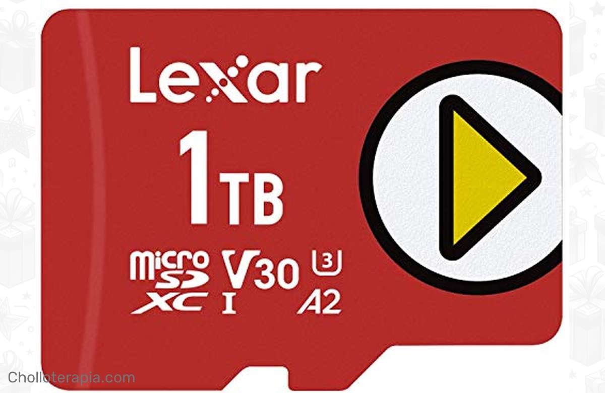 ¡Ahorra espacio con la Lexar Play Tarjeta Micro SD de 1TB! ¡No te quedes sin la tuya!