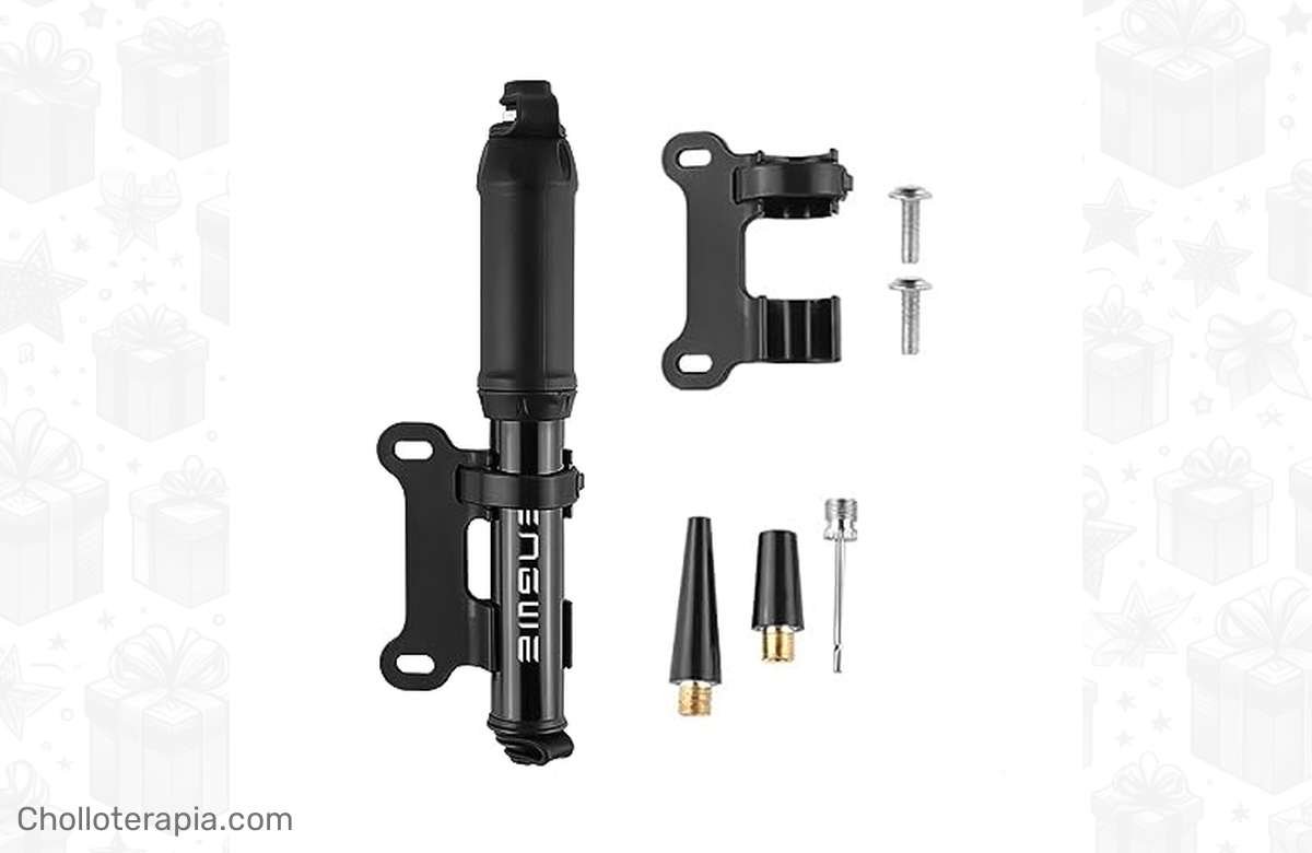 ¡Ahorra tiempo y energía con la increíble bomba de aire ENGWE de 100 psi para tus bicicletas!