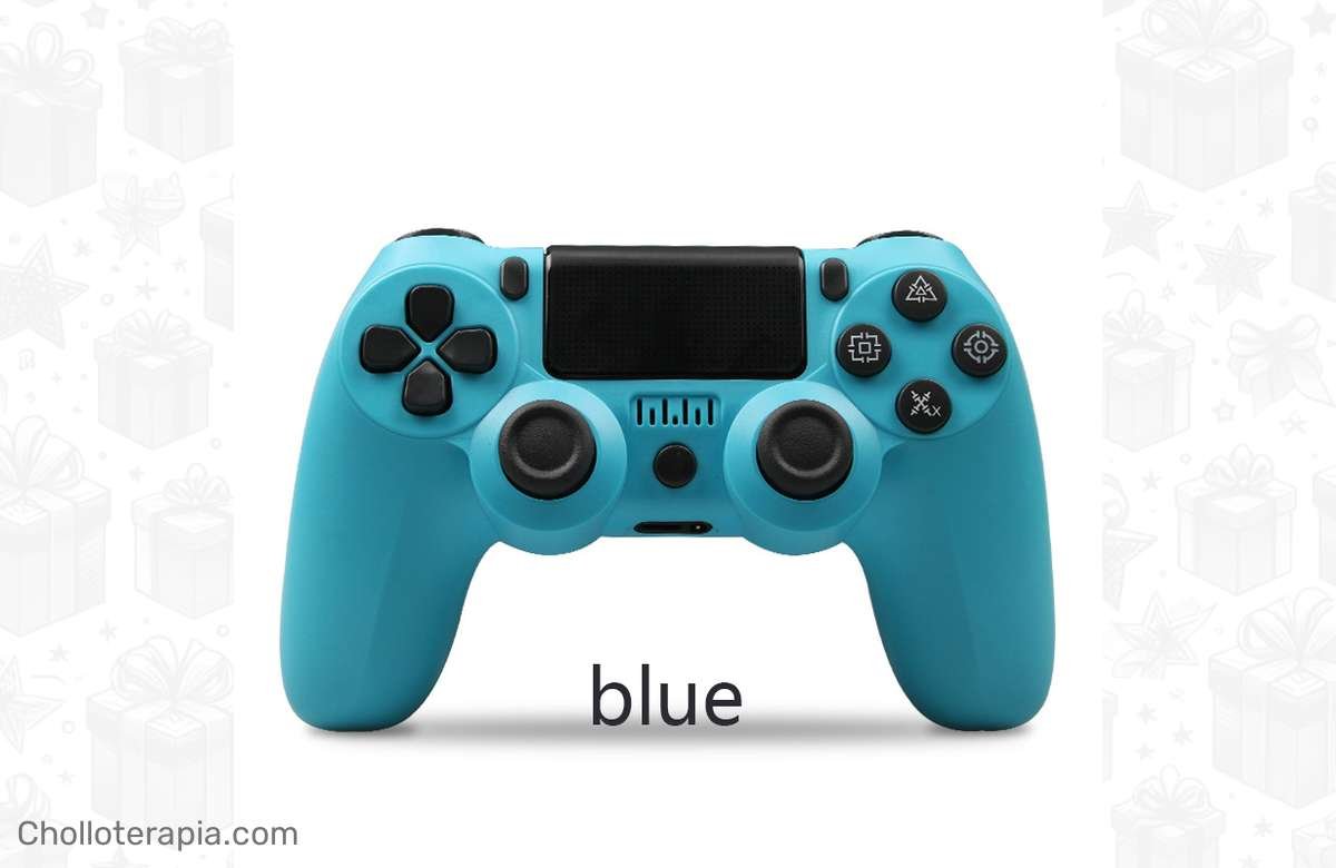 ¡Ahorra un montón con este mando inalámbrico para PS4/Pro/PS3/Slim/PC/Steam con 6 ejes y vibración!