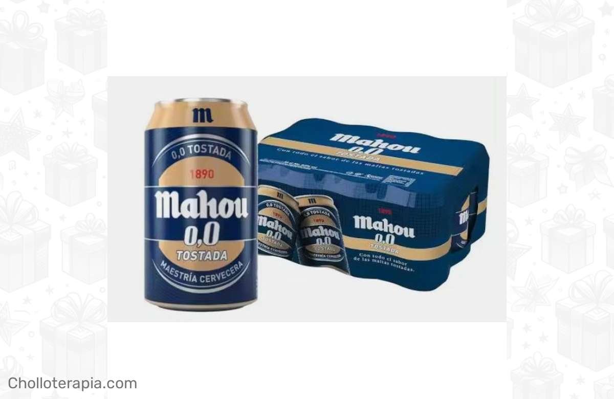 ¡Aprovecha el chollo! Mahou 0.0 Tostada 33cl Pack 12 a un precio alucinante