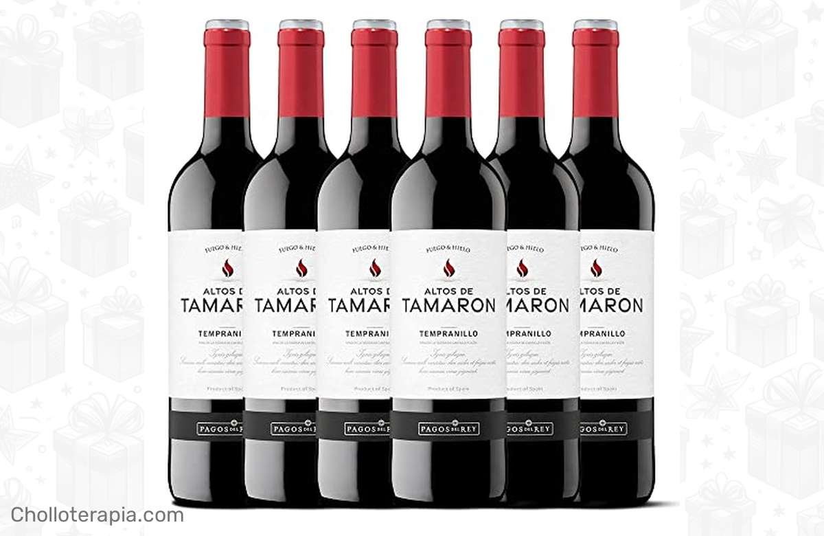 ¡Aprovecha esta locura! Altos De Tamaron Vino Tinto Tempranillo VTCL – 6 Botellas x 750 ml – Total: 4500 ml a precio irresistible!