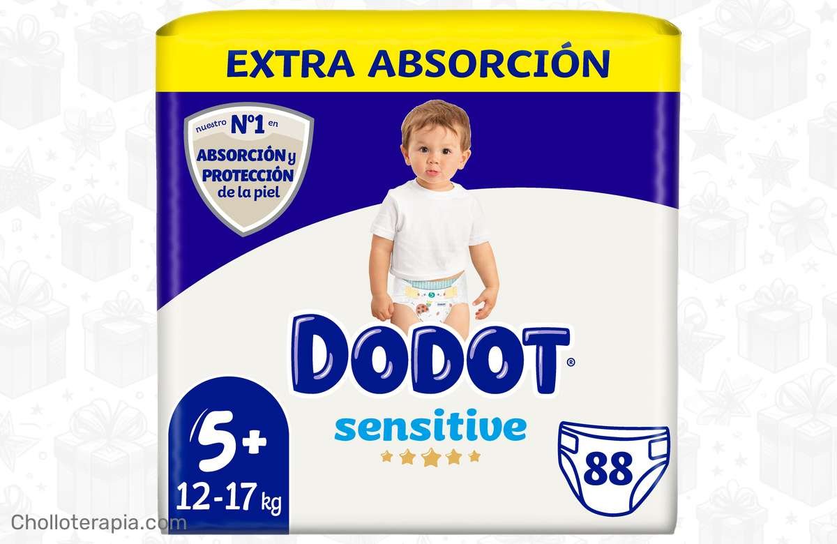 ¡Arrasa con la oferta bomba de Dodot Sensitive Extra Pañal Bebé antes de que se agote!