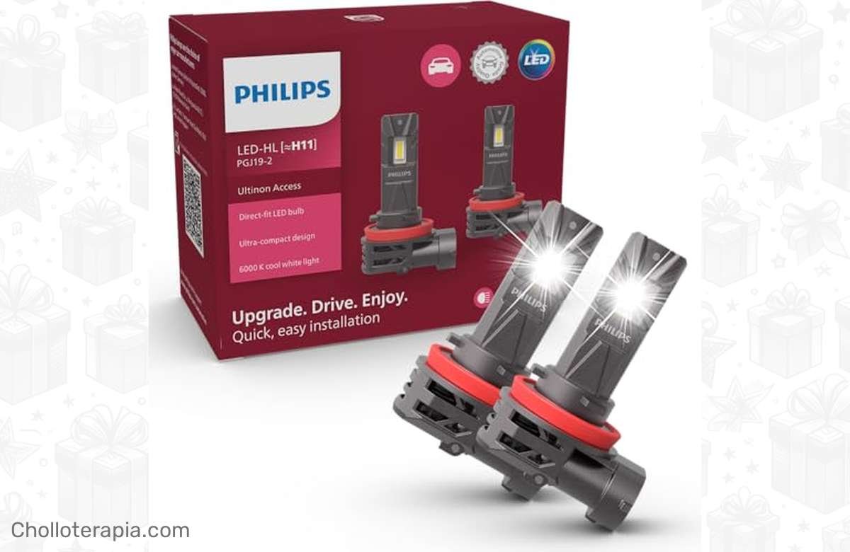 ¡Arrasa con tus faros! Philips Ultinon Access LED H11 al 80% de descuento. ¡No te lo pierdas!