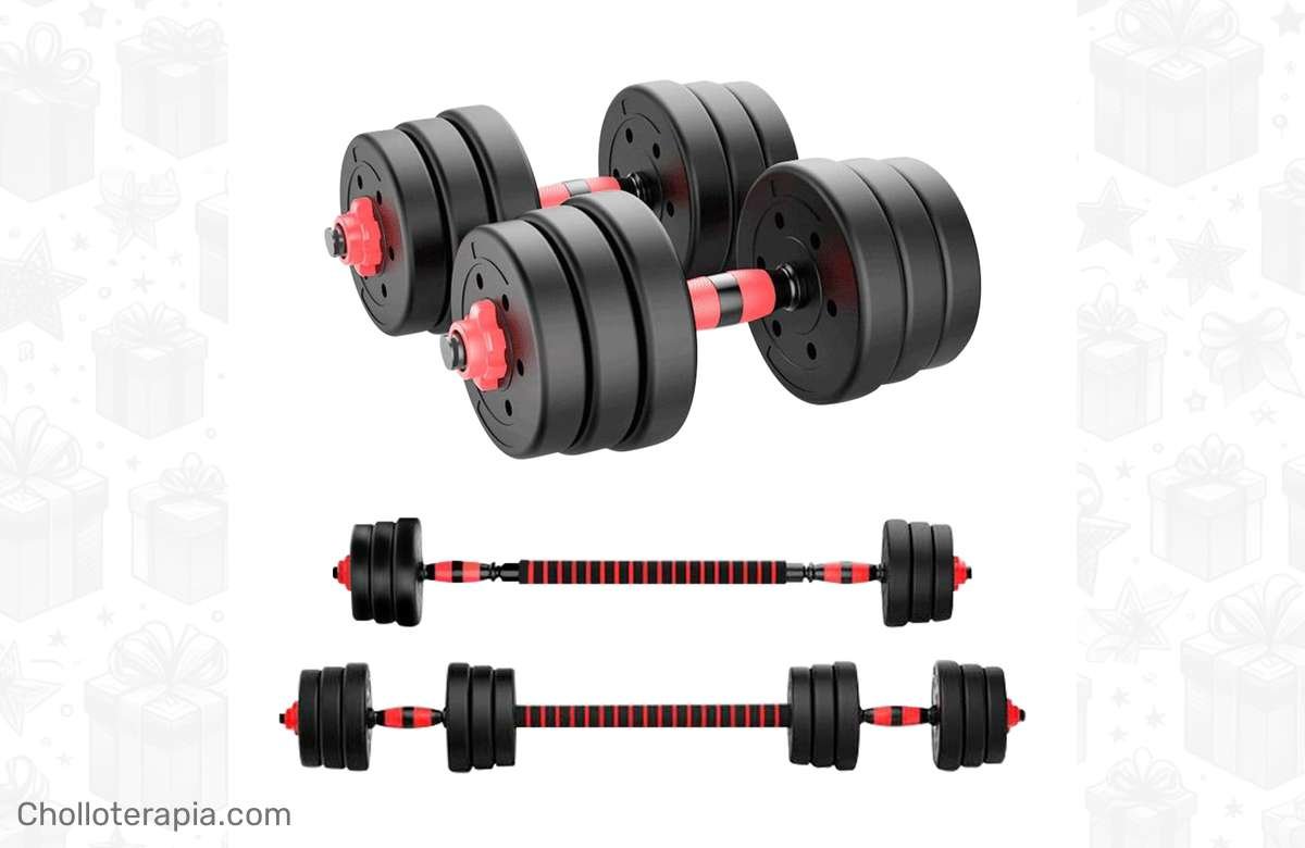 ¡Atrévete a transformar tu cuerpo con las nuevas mancuernas ajustables de Ninabei!