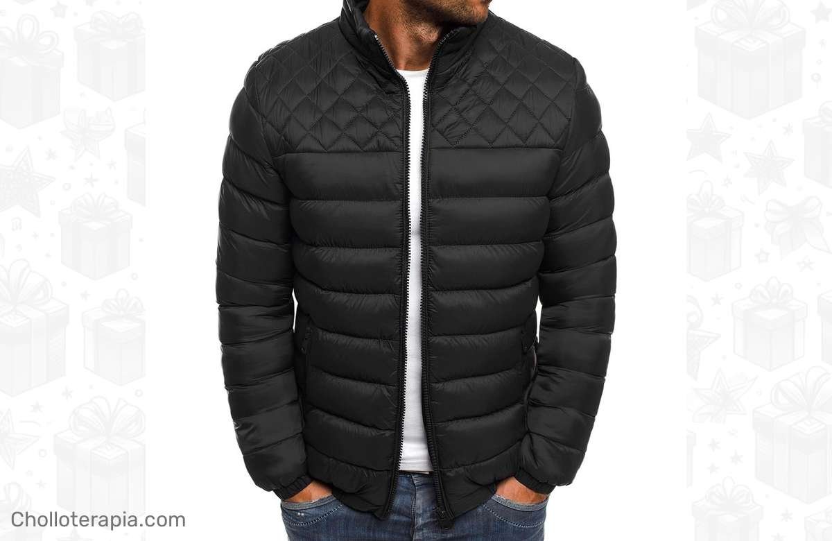 ¡Chaqueta de algodón de color a la moda a precio de regalo!