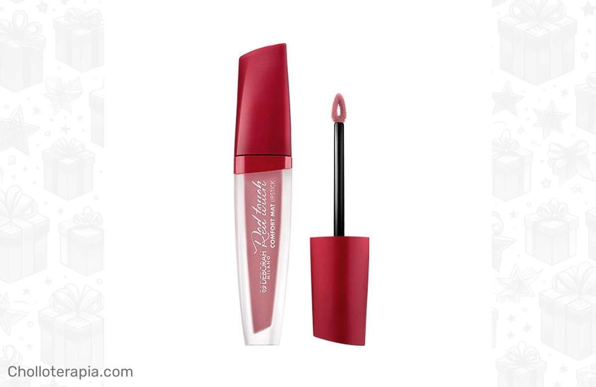 ¡Consigue el labial mate Deborah milano y luce un rojo radiante!