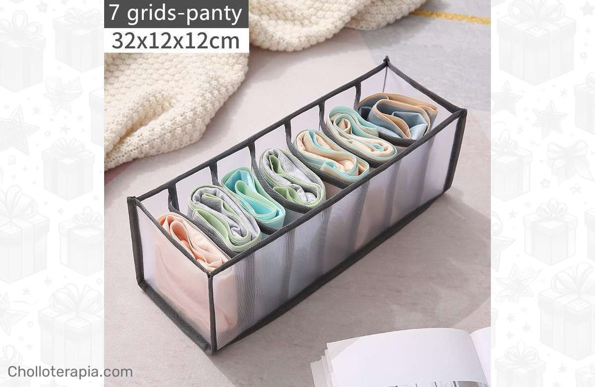 ¡Consigue el organizador de cajones perfecto para tu ropa interior ya mismo!