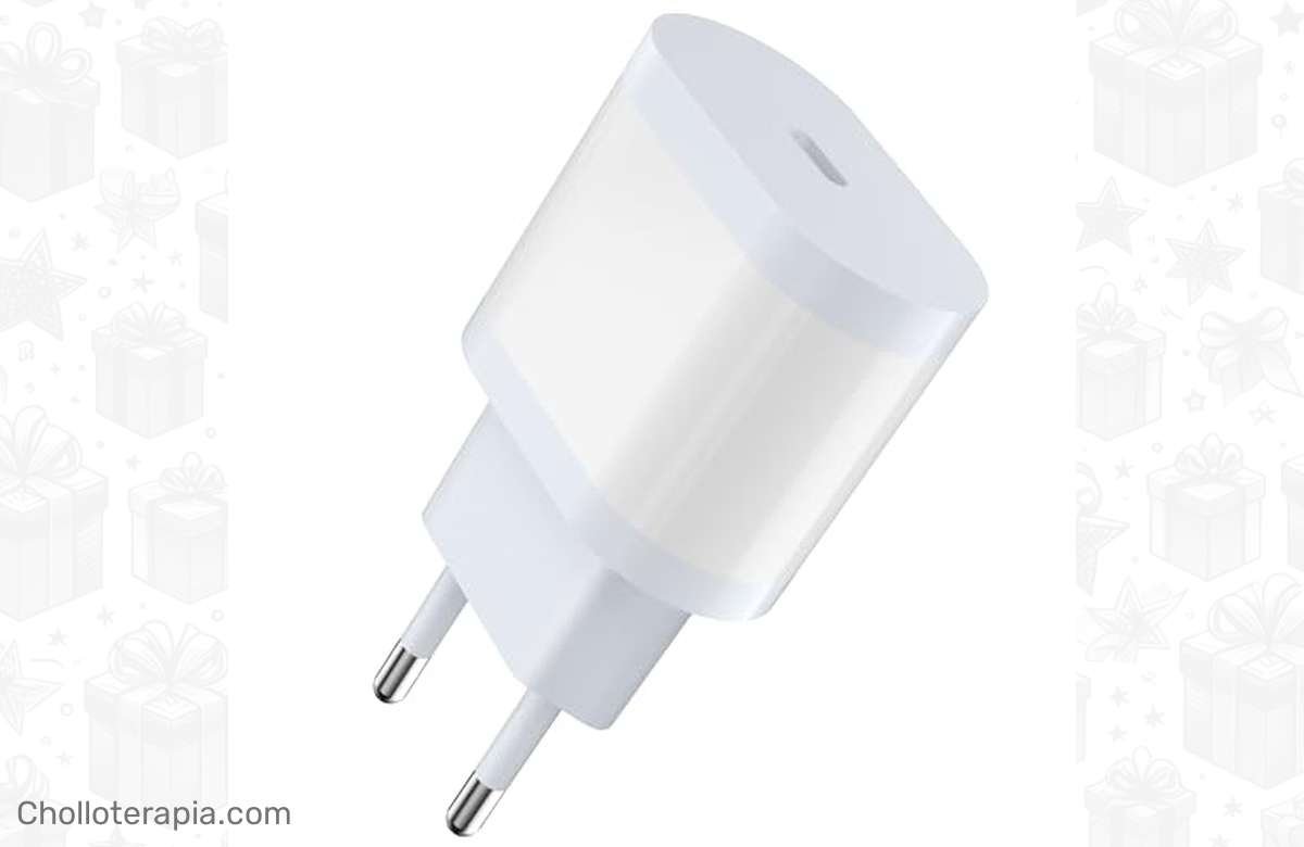 ¡Consigue hoy mismo tu Cargador USB C de 25W y olvídate de las largas esperas!