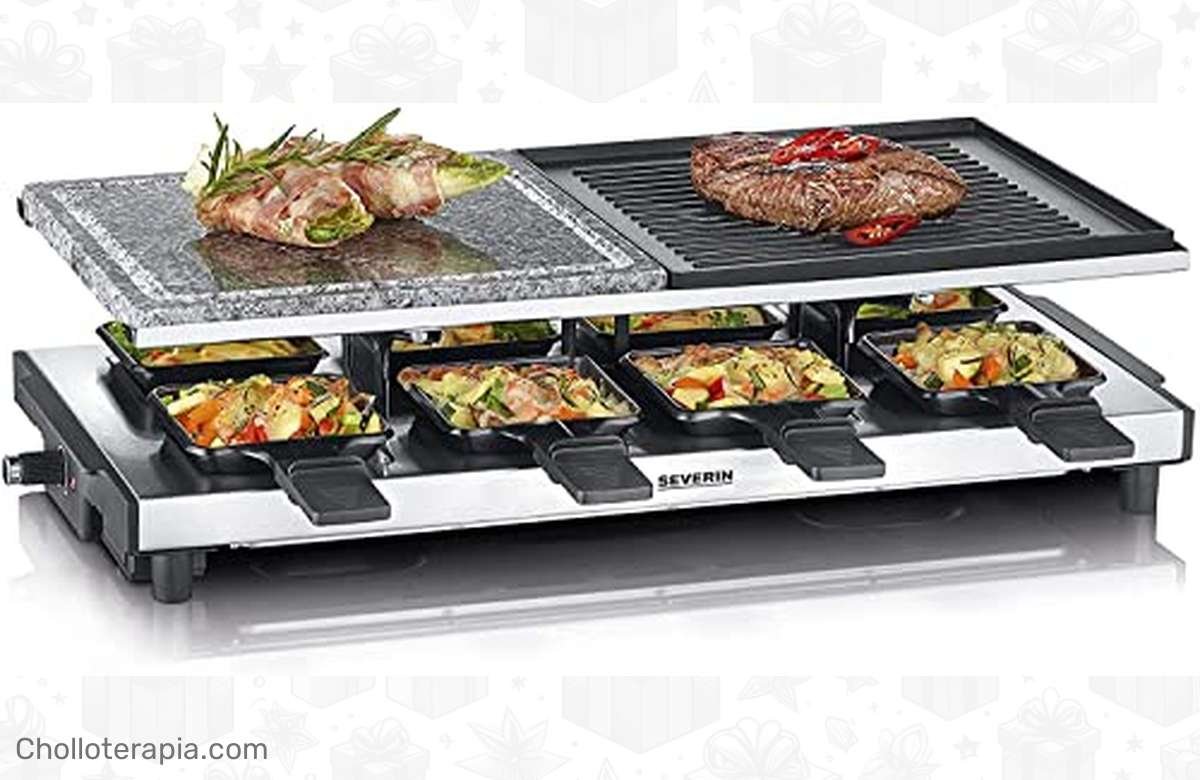 ¡Consigue tu Raclette SEVERIN de 1500 W y sorprende a tus invitados! ¡No te quedes sin la oportunidad de disfrutar de una deliciosa experiencia culinaria en casa!