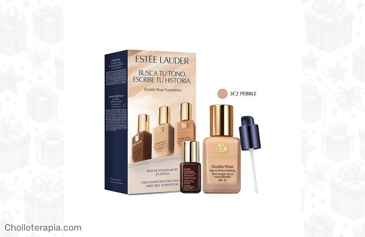 ¡Consigue tu base Double Wear de Estee Lauder con brocha de regalo antes de que se agote!