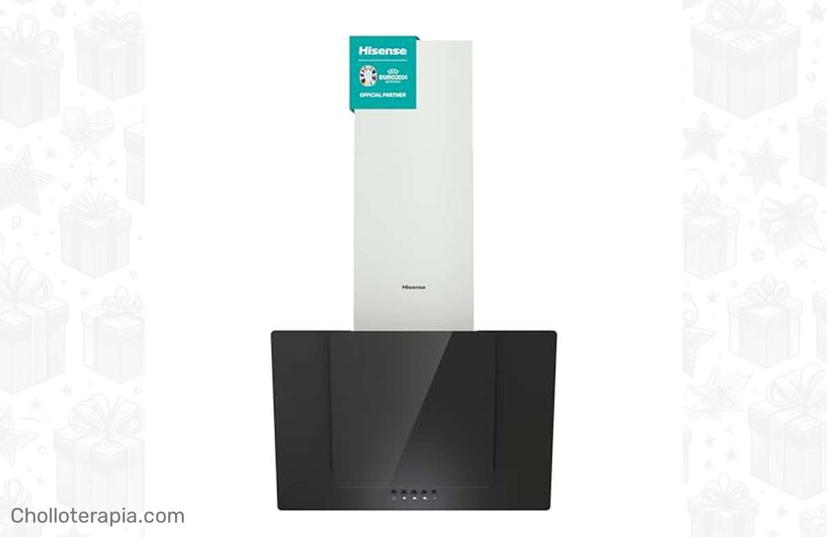 ¡Consigue tu campana Hisense CH6IN6BXBG a precio de infarto! ¡Potencia de succión de 650 m³/h y LED incluido! ¡No dejes pasar esta oportunidad!