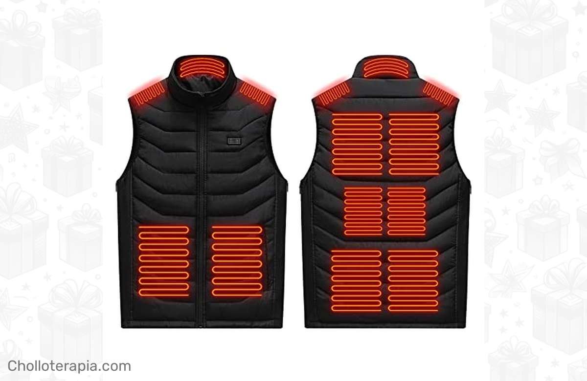 ¡Consigue tu chaleco calefactable USB y olvídate del frío!