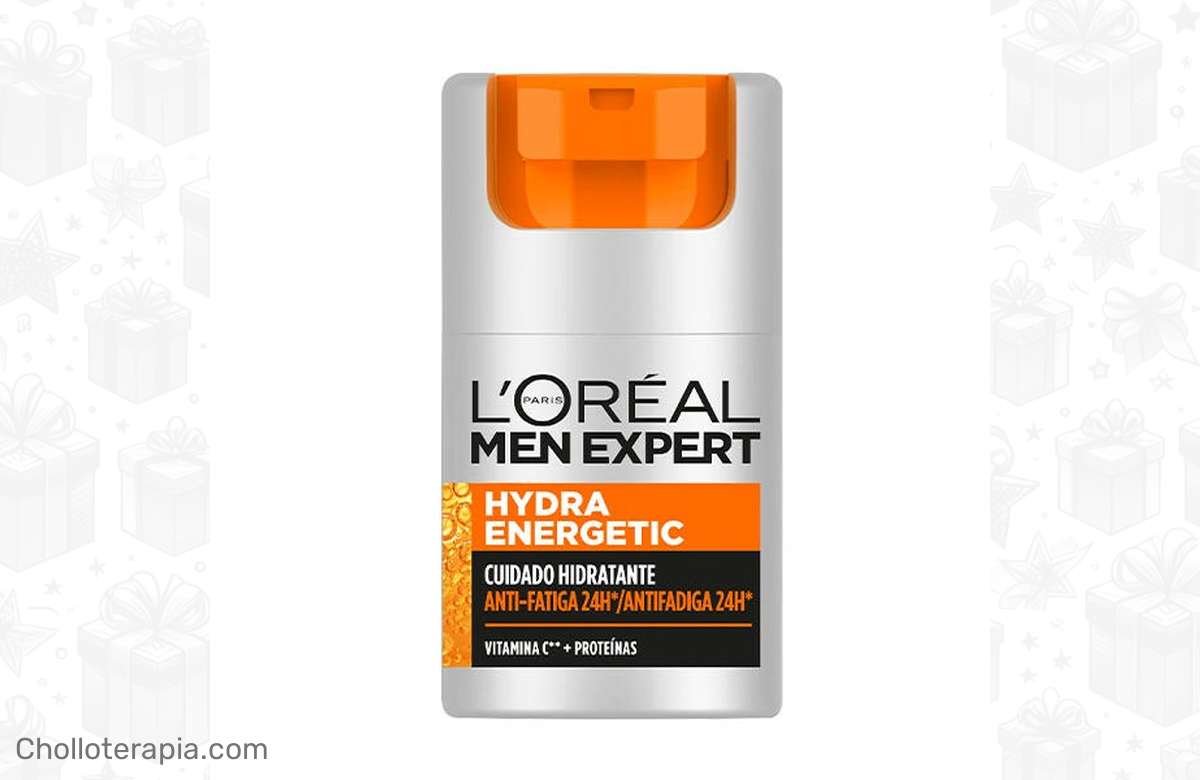 ¡Consigue una piel radiante en segundos con la crema hidratante L’oreal Men Expert Hydra Energetic!