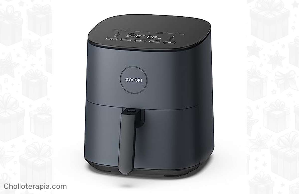 ¡Consigue ya tu freidora de aire COSORI a precio de locura! ¡Cocina sano y rico sin aceite! ¡Corre que vuelan!