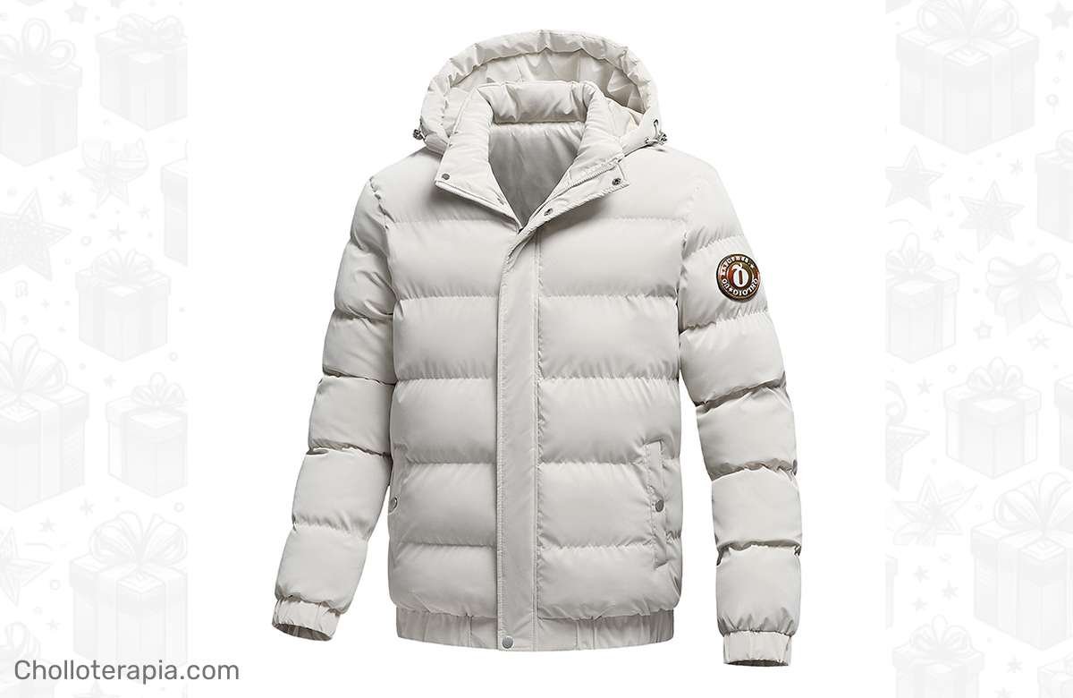 ¡Consigue ya tu parka de hombre ultra cálida con súper descuento!