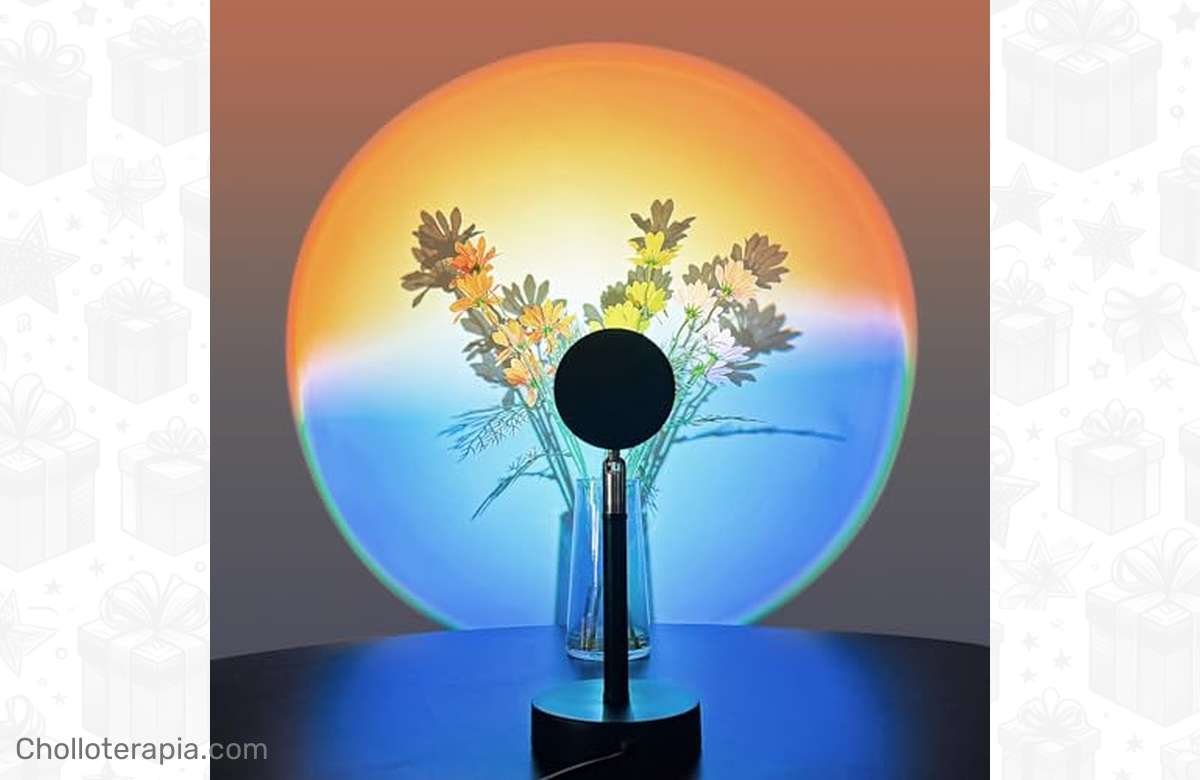¡Crea ambientes mágicos con el GY Sunset Lamp! Oferta única