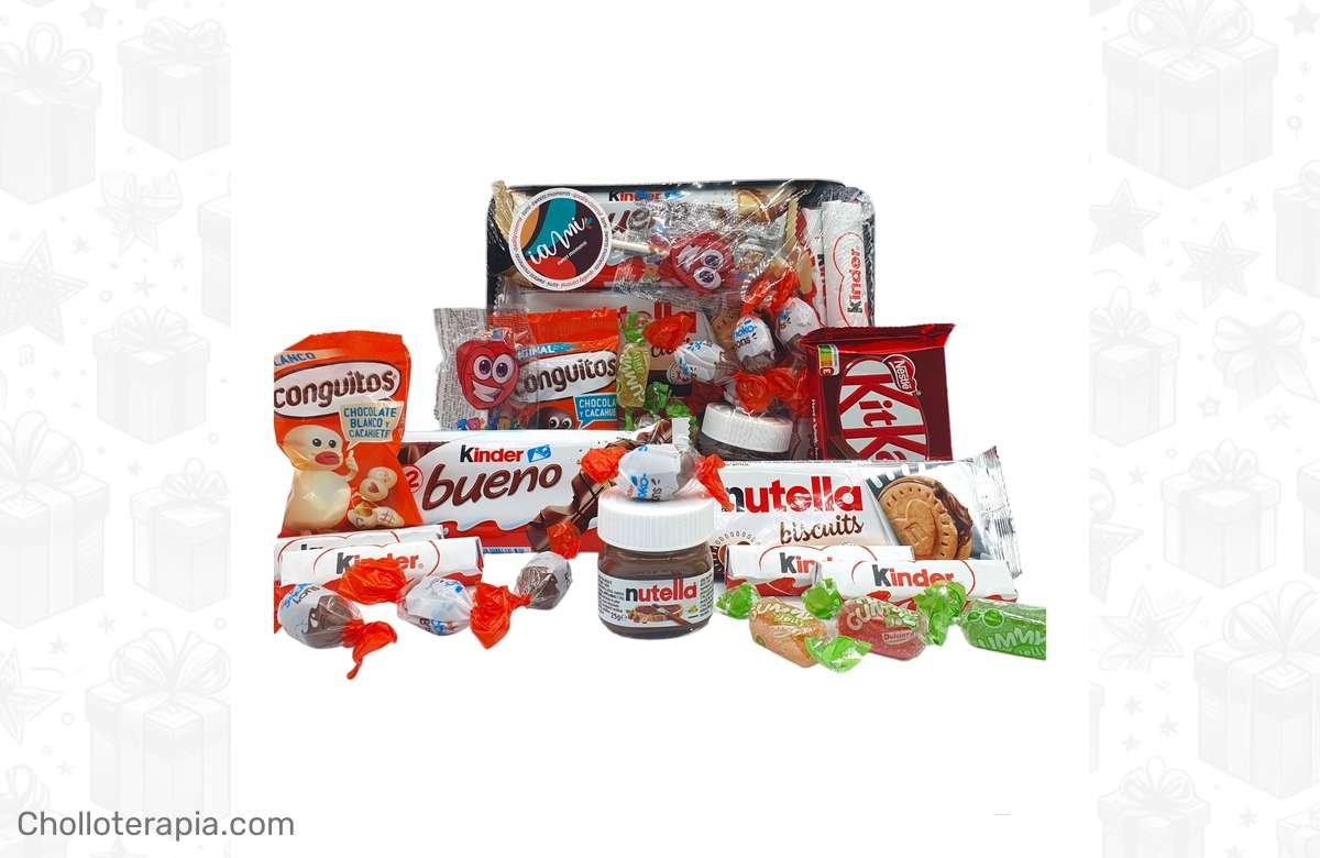 ¡Delicias chocolatosas: Kinder, Nutella, Conguitos a precio de locura! ¡15 unidades, perfecto para festejar!