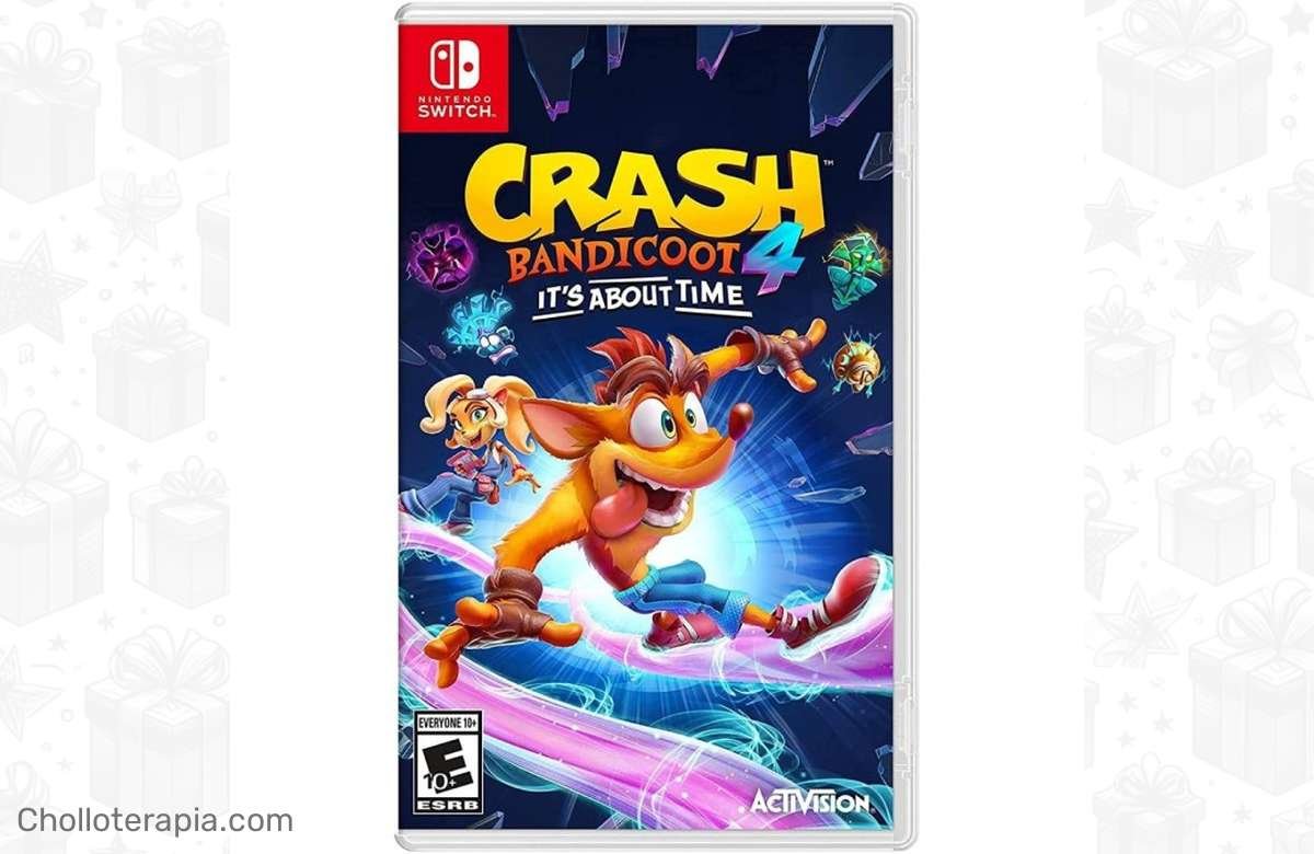 ¡Descubre el nuevo Crash Bandicoot 4 It’s About Time en Nintendo Switch y prepárate para vivir una aventura inolvidable! ¡Hazte con él ahora!