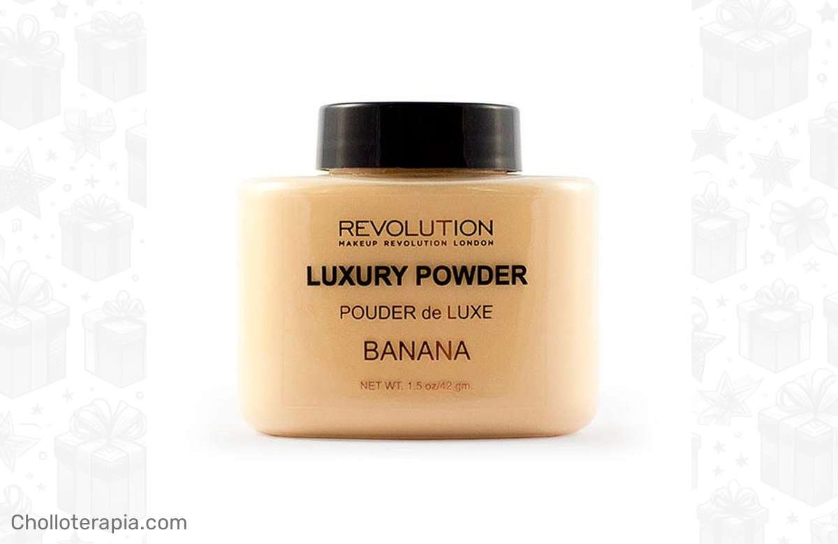 ¡Descubre el secreto para un maquillaje perfecto con el Polvo mineral Revolution Luxury Baking Powder!