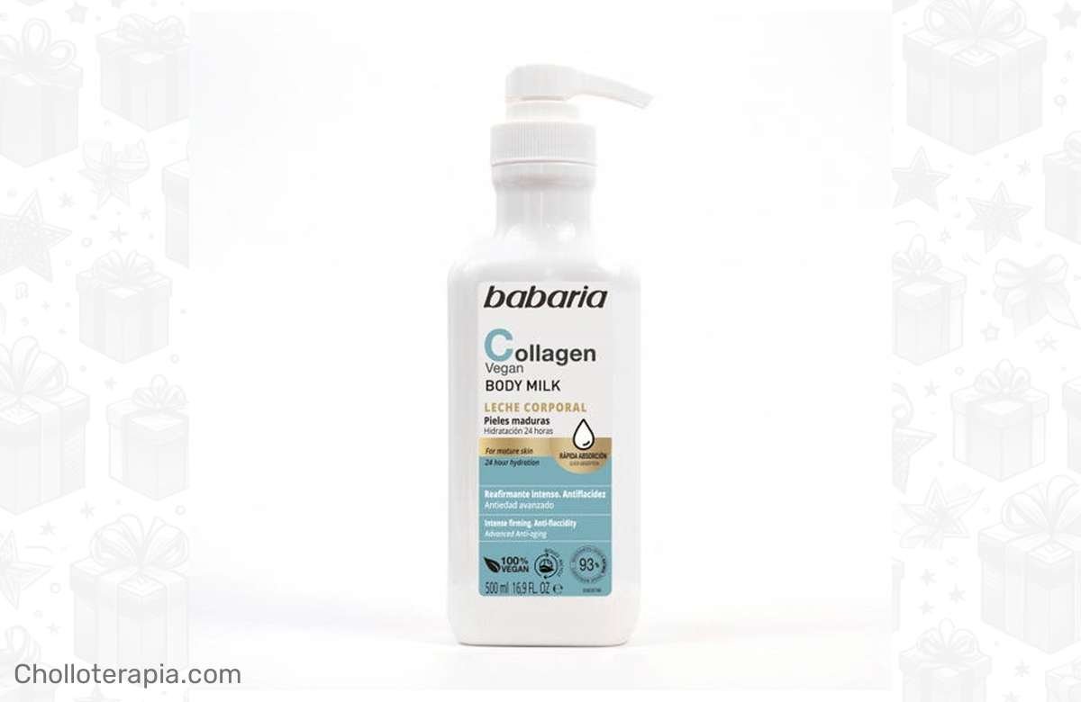 ¡Descubre el secreto para una piel firme con la leche corporal Babaria Collagen Body Milk!