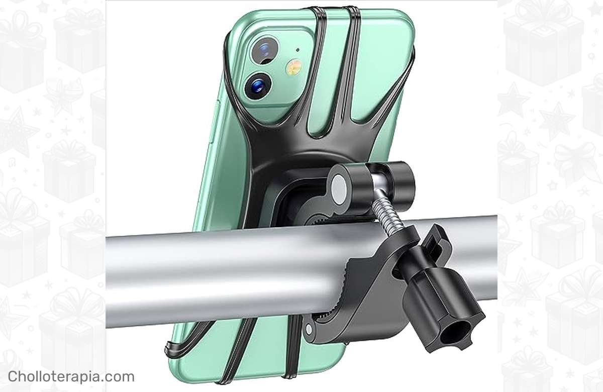 ¡Descuento del 40% en soporte móvil para bicicleta! ¡Mantén tu teléfono siempre a mano en tus paseos!