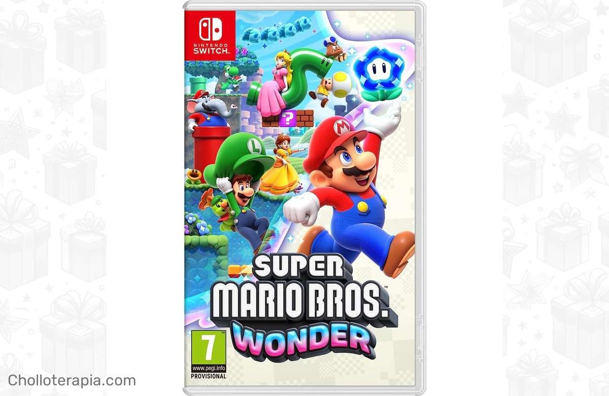 ¡Descuento exclusivo en Super Mario Bros Wonder para Nintendo Switch! ¡Aprovecha esta ganga y juega al mejor precio!