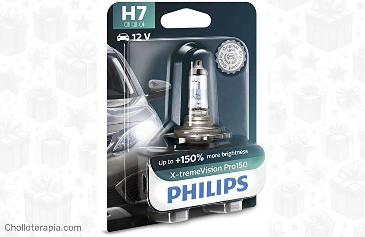 ¡Deslumbra en la carretera con Philips X-tremeVision Pro150 H7! +150% de iluminación, ¡ilumina tu camino!