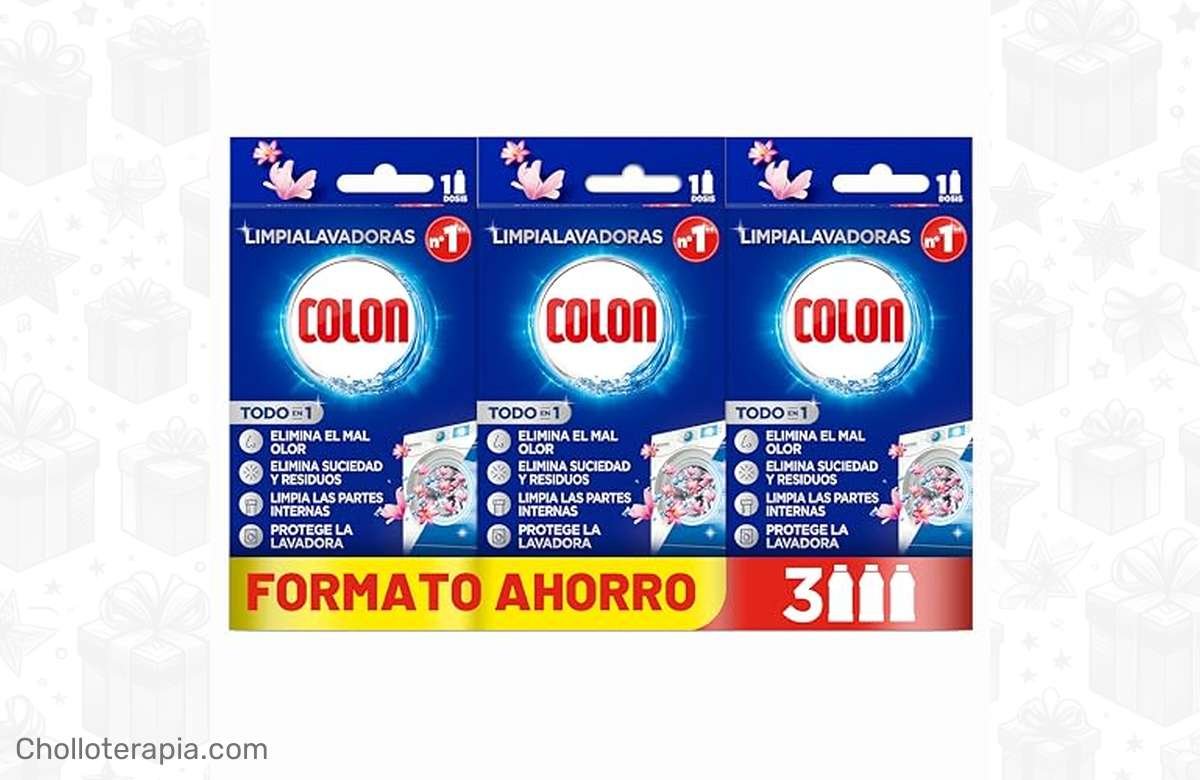 ¡Despídete de los malos olores con Colon Limpialavadoras – Aprovecha este chollo de 3 usos!