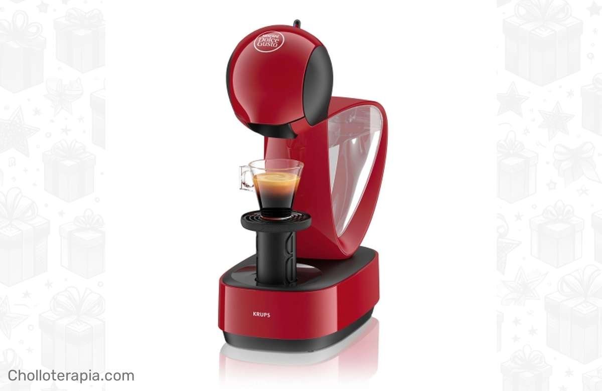 ¡Despierta tu gusto por el café! Cafetera Infinita Krups Rojo – Dolce Gusto: la ganga que no debes perder.