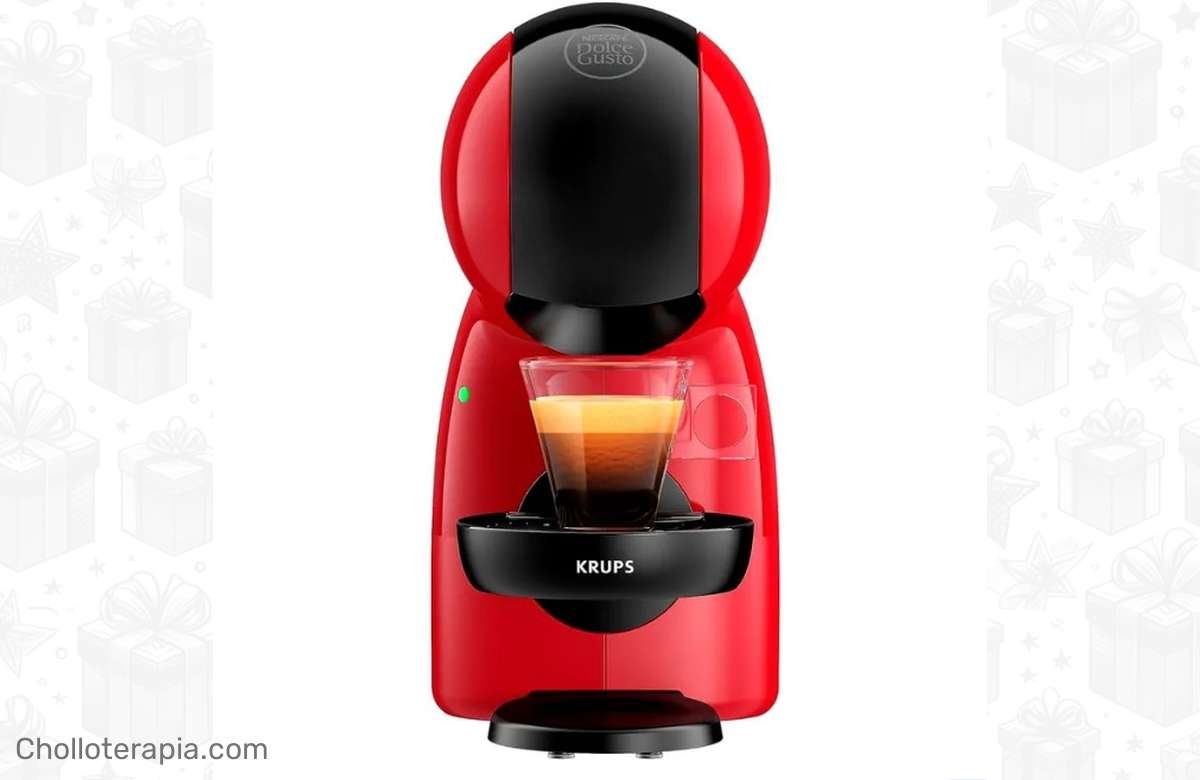 ¡Despierta tus mañanas con 30 cafés de lujo gracias a la Cafetera Nescafé Dolce Gusto Piccolo XS Krups KP1A05!