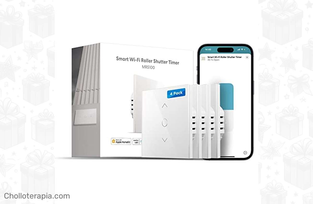 ¡Domina tus persianas desde cualquier sitio con el interruptor de persianas WiFi!