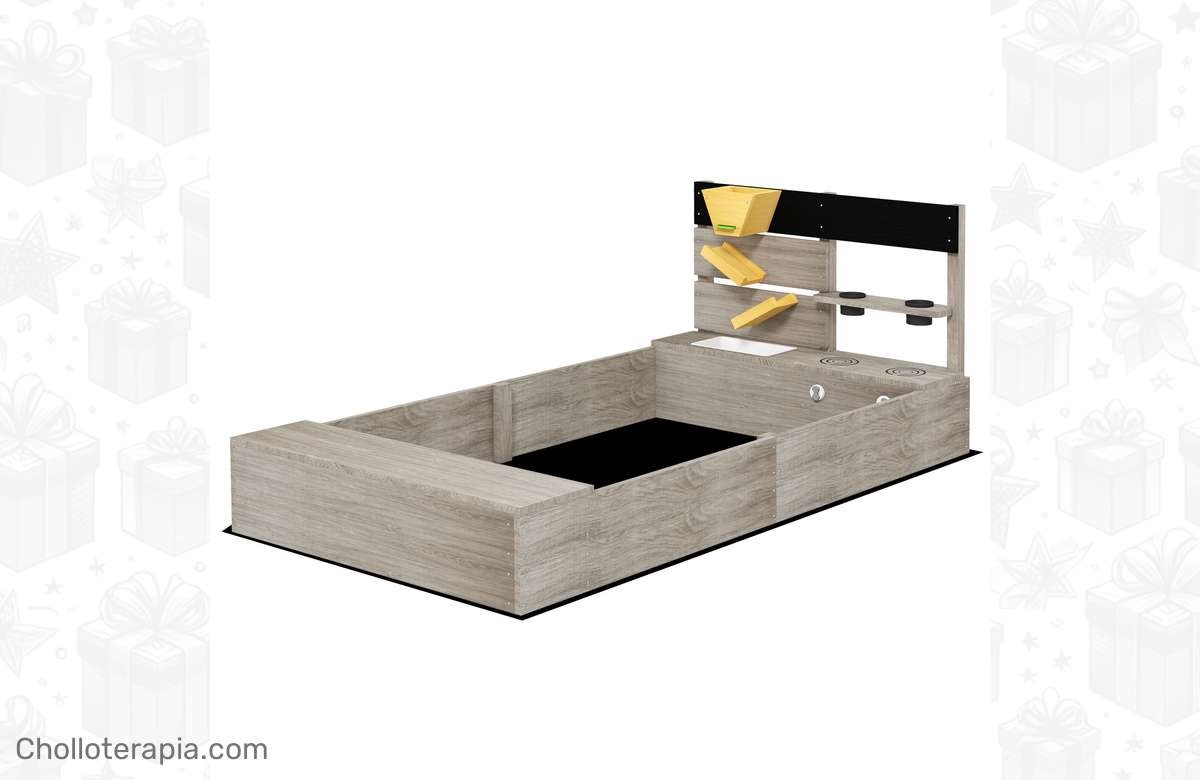 ¡El arenero infantil que hará de tu patio el paraíso de los peques!