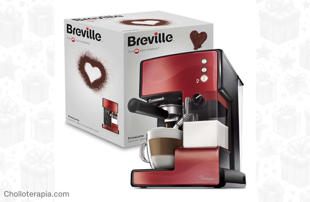 ¡El café de tus sueños a un precio de locura! ¡No te pierdas este descuento en la cafetera Breville PrimaLatte!