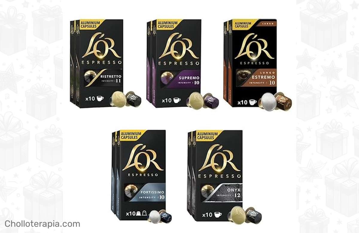 ¡El café más rico al mejor precio! 100 cápsulas L’OR Espresso para tu Nespresso. ¡No te lo pierdas!