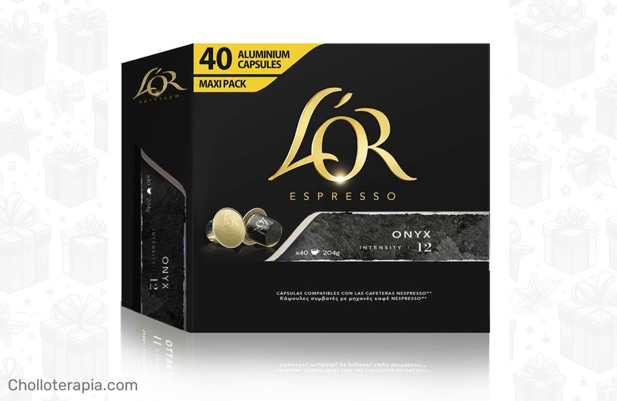 ¡El café perfecto a un precio irresistible! ¡No te pierdas el descuentazo en el pack de cápsulas Nespresso Onyx L’OR!