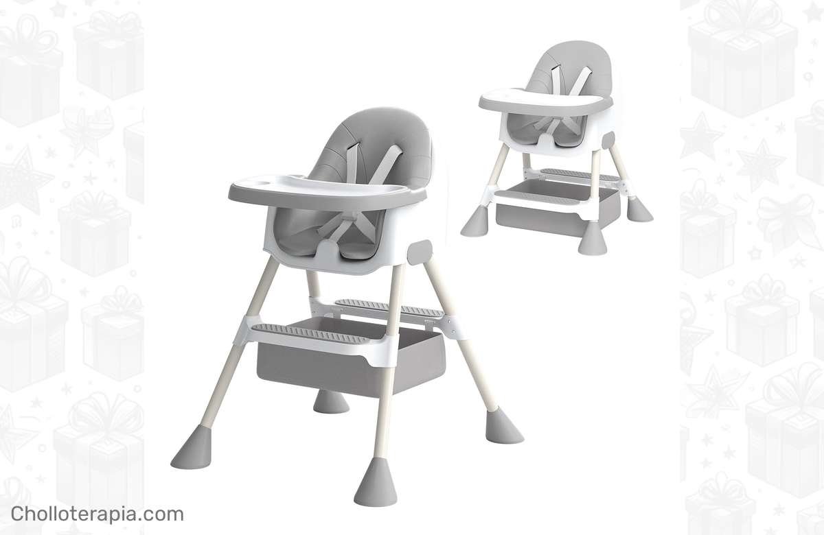 ¡Facilita la hora de comer con la trona 2 en 1 UBRAVOO!