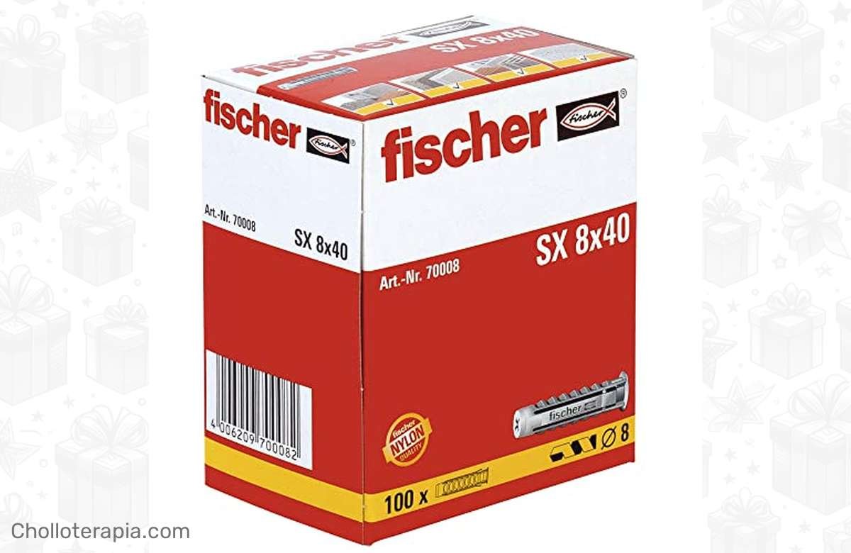 ¡Fischer Tacos Pared para Hormigón SX 8×40: Fija Todo al Instante!