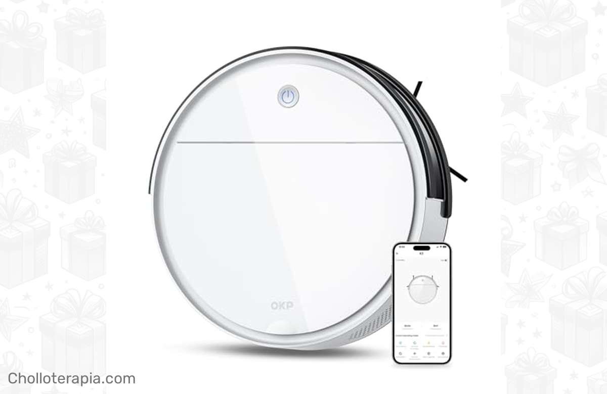 ¡Hazte con el Robot Aspirador OKP K5 y olvídate de la limpieza!